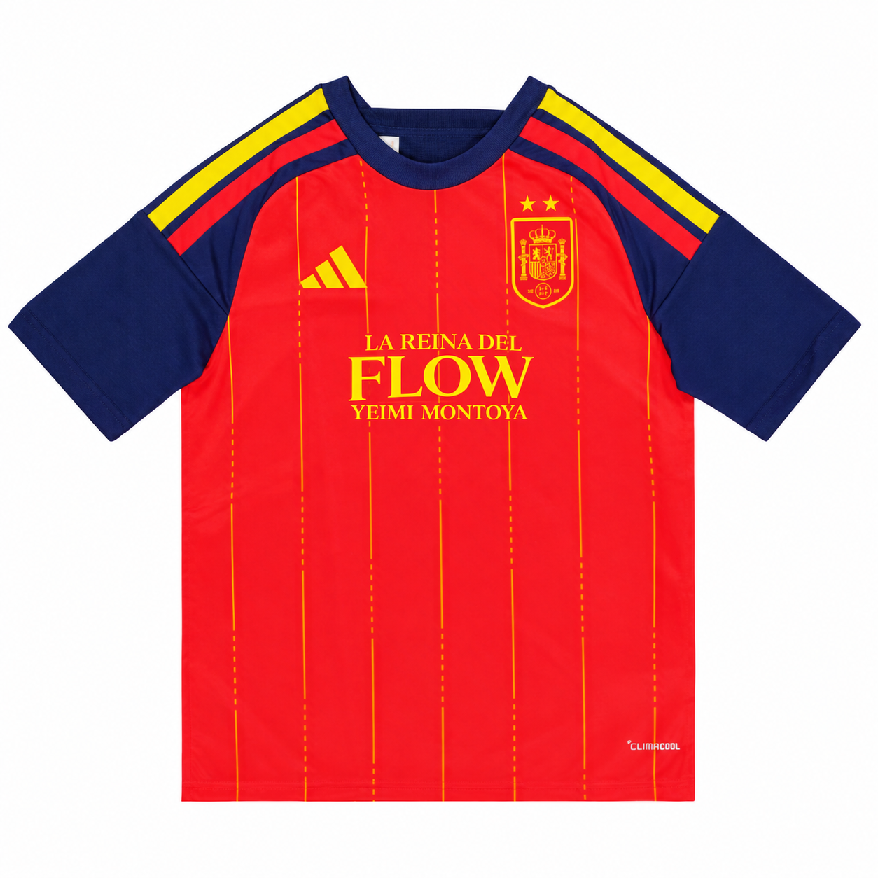 España Dos Estrellas x La reina del Flow camiseta