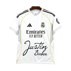 Real Madrid x Justin Bieber camiseta