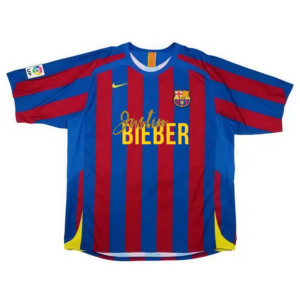 FC Barcelona x Justin Bieber camiseta