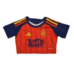 Selección de España x Justin Bieber crop top
