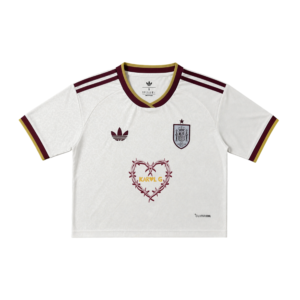 Selección de España x Karol g camiseta crop top