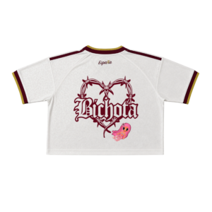 Selección de España x Karol g camiseta crop top