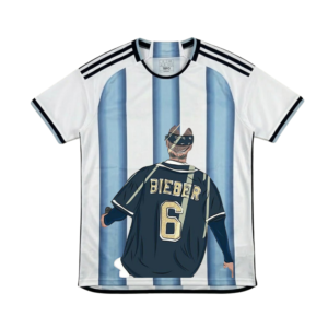 Selección de Argentina x Justin Bieber camiseta