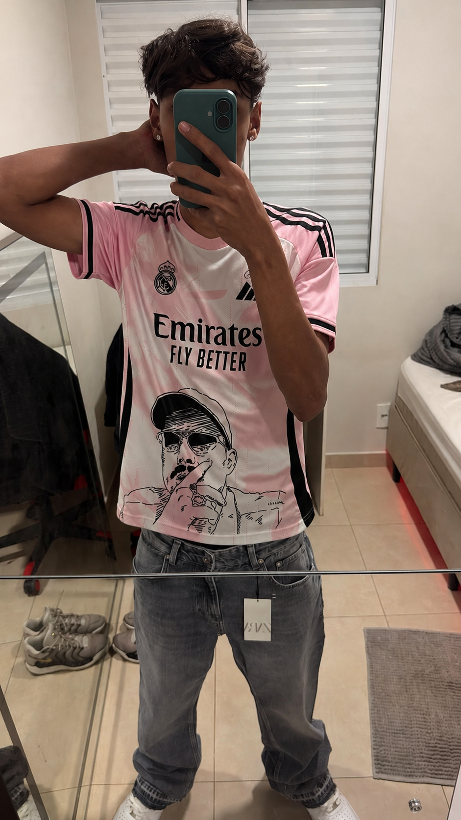 Foto de Paula Martínez con su camiseta