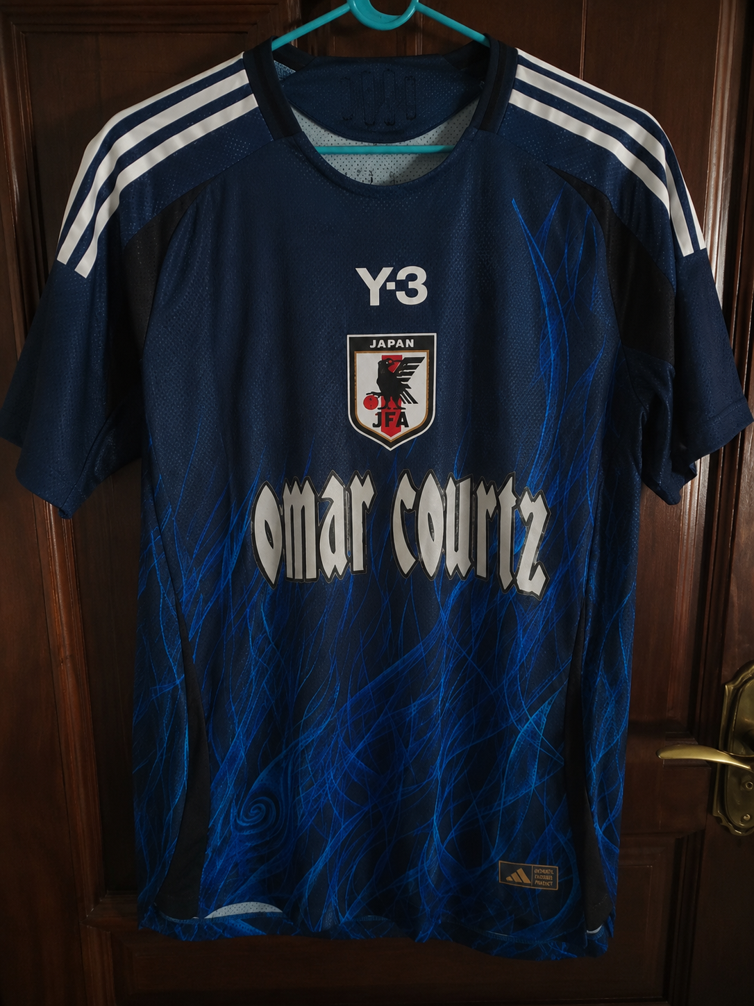 Foto de Andrea López con su camiseta