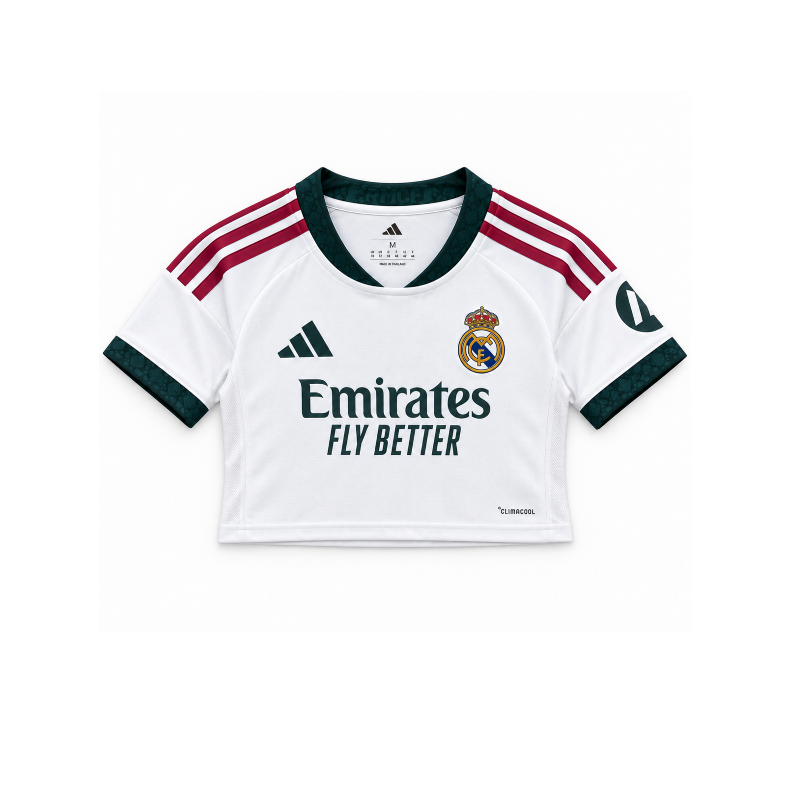 Real Madrid crop top